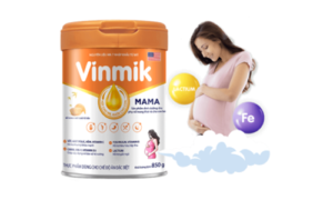 VinMik Mama là sản phẩm sữa dành cho bà bầu 3 tháng đầu chất lượng hàng đầu