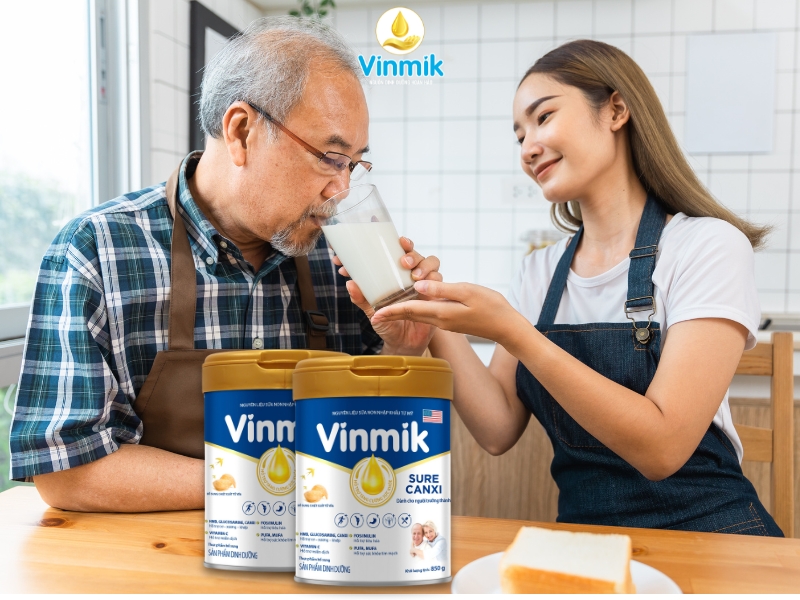 Vinmik Sure Canxi chứa MUFA, PUFA, Omega-3 (DHA & EPA)