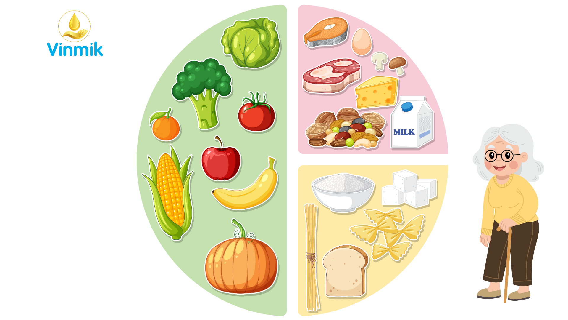 Dinh dưỡng toàn diện cho người cao tuổi: 5 dưỡng chất không thể thiếu ngoài Canxi