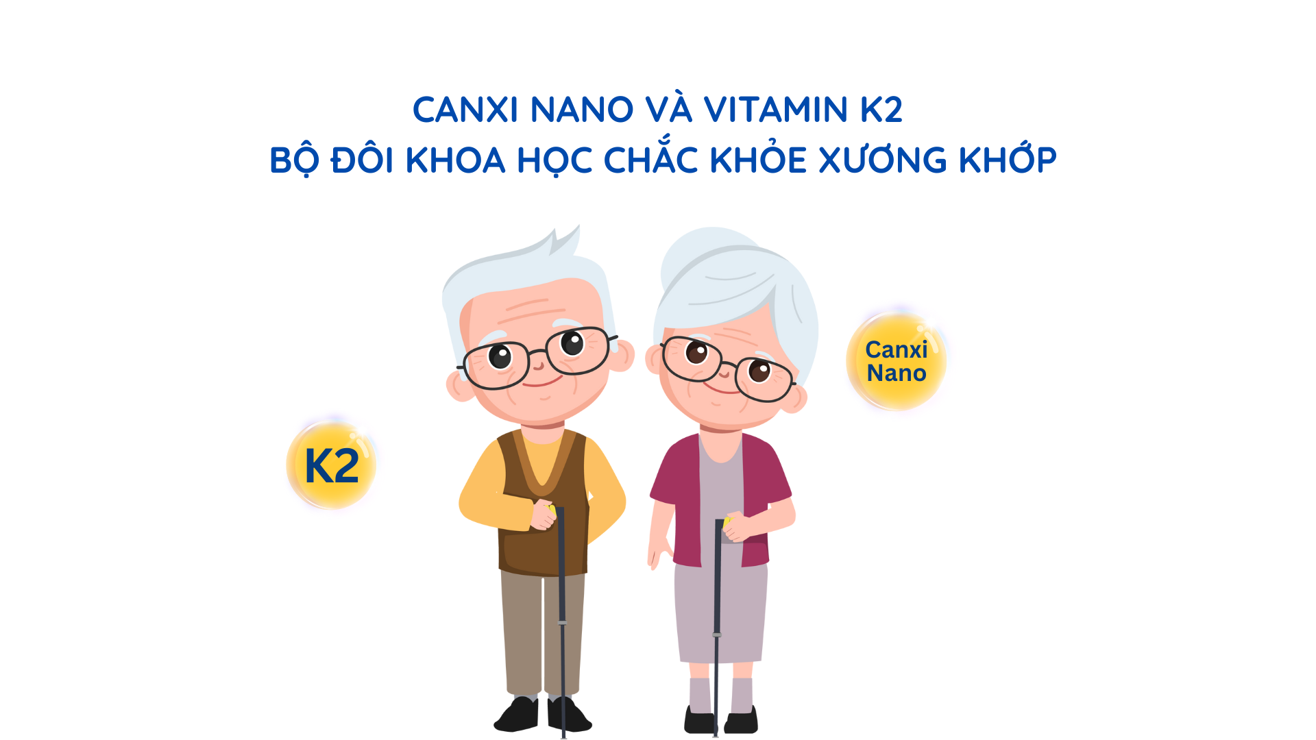 Canxi Nano và Vitamin K2: Bộ đôi khoa học chắc khỏe xương khớp
